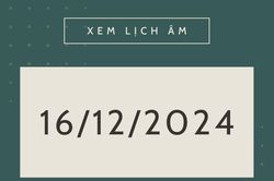 Âm lịch ngày 16/12/2024 là ngày xấu tránh các việc cưới hỏi, ký hợp đồng, sửa nhà, mai táng, cải mộ