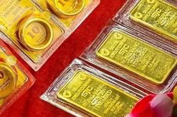 Vàng miếng giảm 1,2 triệu đồng/lượng, xuống thấp nhất tuần qua