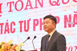 Bộ, ngành Tư pháp phải là lực lượng nòng cốt trong xây dựng, hoàn thiện thể chế