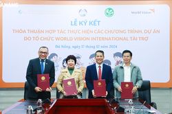 Tổ chức World Vision International (Hoa Kỳ) tài trợ 2 chương trình, dự án tại Đà Nẵng