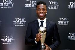 Kết quả trao giải FIFA The Best: Vinicius và sao trẻ MU được vinh danh