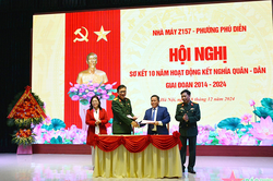 Nhà máy Z157 và phường Phú Diễn: Sơ kết 10 năm hoạt động kết nghĩa quân-dân