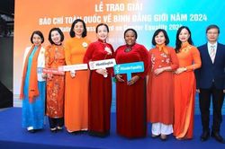 Sáng nay, trao giải Báo chí toàn quốc về Bình đẳng giới năm 2024