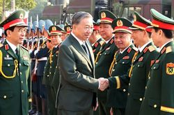 Tổng Bí thư Tô Lâm dự lễ kỷ niệm 80 năm Ngày thành lập Quân đội nhân dân Việt Nam