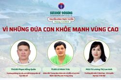 Tọa đàm trực tuyến: Vì những đứa con khỏe mạnh vùng cao