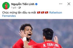 Tiến Linh chúc mừng Xuân Son, sẵn sàng cạnh tranh lành mạnh