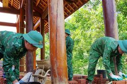 Những ngôi nhà thắm nghĩa quân dân ở vùng biên Nghệ An