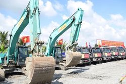Tiền Giang: Tháo gỡ khó khăn, đẩy nhanh tiến độ Dự án thành phần 2 cao tốc Cao Lãnh - An Hữu