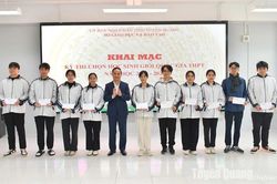 Tuyên Quang khai mạc kỳ thi chọn học sinh giỏi quốc gia THPT năm học 2024 - 2025