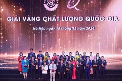 Sao Thái Dương vinh dự được Thủ tướng Chính phủ trao tặng Giải Vàng Chất lượng Quốc gia năm 2024