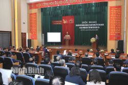 Công bố Chỉ số đánh giá năng lực cạnh tranh cấp sở, ban, ngành và địa phương (DDCI) tỉnh Ninh Bình năm 2024