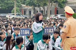 Bảo đảm trật tự ATGT cho lứa tuổi học sinh