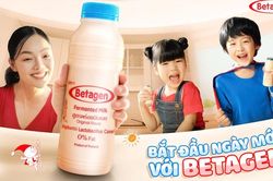Khởi đầu ngày mới cùng sữa uống lên men Betagen