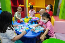 Không gian giải trí cho bệnh nhi ung thư