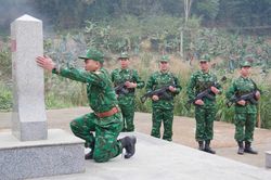 Tuần tra liên hợp chấp pháp trên biên giới tháng 12 năm 2024