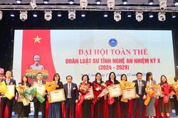 Đoàn Luật sư tỉnh Nghệ An tổ chức Đại hội lần thứ X nhiệm kỳ 2024 - 2029