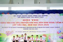 An Giang trao giải Hội thi Sân khấu hóa các câu chuyện dân gian bằng tiếng Anh