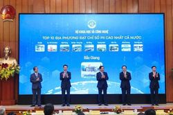 Công bố xếp hạng Chỉ số đổi mới sáng tạo cấp địa phương 2024