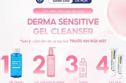 Review Gel rửa mặt Actidem Sensitive Gel Cleanser: Bí quyết làm sạch sâu cho làn da nhạy cảm khó chiều
