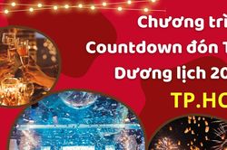 Chương trình nghệ thuật Countdown đón Tết Dương lịch 2025 tại TP.HCM