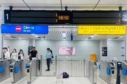 Metro số 1 sẽ chạy tới 2 giờ sáng trong ngày Tết Dương lịch