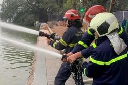 Bảo đảm an toàn phòng, chống cháy, nổ tại các trận địa bắn pháo hoa