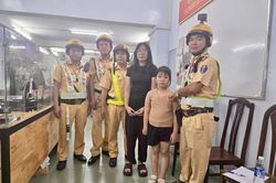 Công an TPHCM kịp thời tìm được người thân của bé gái bị lạc trong niềm vui năm mới