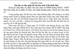 Một học sinh lớp 6 tại xã Thanh Sơn, Định Quán bị tai nạn thương tâm, rất cần sự giúp đỡ