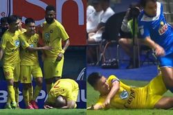 Sau AFF Cup, Doãn Ngọc Tân hết ghi bàn đẹp mắt rồi lại truy cản 'Messi Thái' làm CĐV xứ chùa vàng phát sốt
