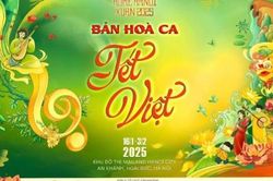 Lắng nghe thanh âm Tết Việt tại đường hoa Home Hanoi Xuan 2025