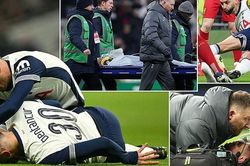 Sao Tottenham bất tỉnh ở trận thắng Liverpool, phải cấp cứu gần 10 phút ngay trên sân