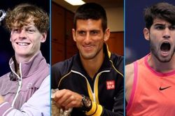 Sinner, Alcaraz và Djokovic có thể chung nhánh đấu ở Australian Open 2025