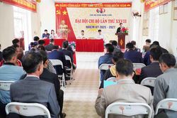 Đại hội điểm Chi bộ Nậm Củm lần thứ XXVIII, nhiệm kỳ 2025-2027