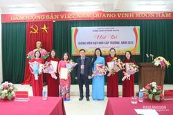 Trường Chính trị Hoàng Văn Thụ tổ chức hội thi giảng viên dạy giỏi năm 2025