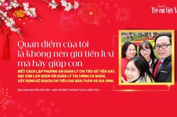 Nhà giáo Nguyễn Văn Tám: 'Lì xì ngày Tết là cơ hội vàng để dạy con thành người tử tế'
