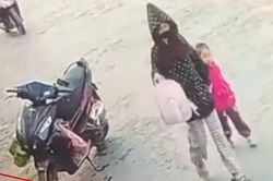 Truy tìm cô gái vào trường mầm non nghi bắt cóc bé gái 4 tuổi