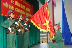 Tiễn quân nhân hoàn thành nghĩa vụ quân sự tại ngũ trở về địa phương