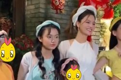 Con riêng của chồng Vũ Thu Phương thay đổi sắc thái trong clip mới