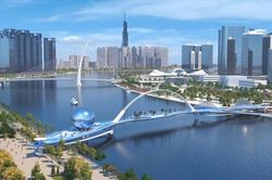 TPHCM hoàn tất thủ tục đăng ký khởi công cầu đi bộ qua sông Sài Gòn