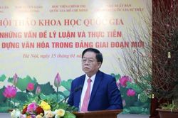 Xây dựng văn hóa trong Đảng giai đoạn mới