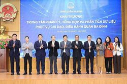 Ba Đình (Hà Nội): Vận hành trung tâm quản lý tài nguyên dữ liệu