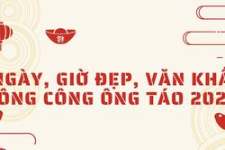 Ngày, giờ đẹp và văn khấn cúng ông Công ông Táo năm 2025