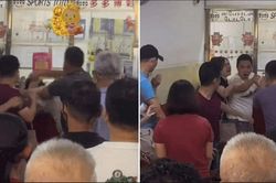 Clip: Cuộc ẩu đả ở cửa hàng xổ số vì người đàn ông không xếp hàng