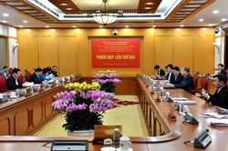Ban Chỉ đạo Trung ương về tổng kết việc thực hiện Nghị quyết số 18-NQ/TW họp phiên thứ 2