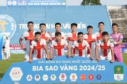Tiền vệ trẻ của Sông Lam Nghệ An tỏa sáng tại giải Hạng nhất