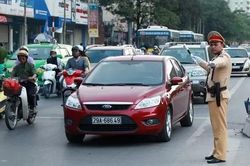 Hà Nội trực 24/2 đường dây nóng giao thông