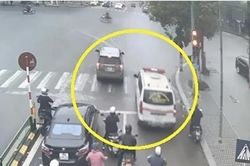 Bộ Công an khẳng định không để 'oan sai' với các trường hợp vượt đèn đỏ nhường đường cho xe ưu tiên