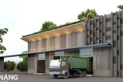 Khởi công Trạm trung chuyển rác thải khu vực quận Cẩm Lệ