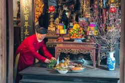 Văn khấn tân niên mùng 1 Tết năm Ất Tỵ 2025
