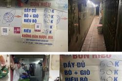 Chủ quán bún riêu trên phố Bạch Mai xin lỗi vì lời bông đùa khiến thực khách trả nhầm số tiền lớn